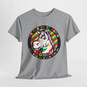 Premature Zebra Unisex Heavy Cotton Tee