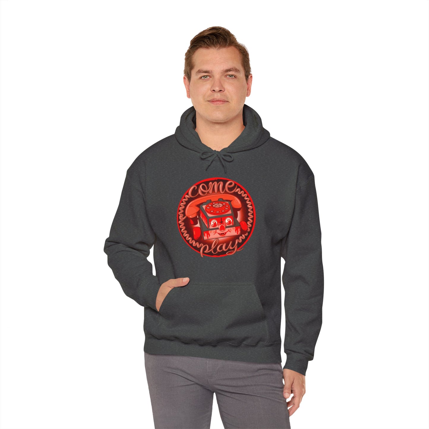 Ring Ring Unisex Heavy Blend Hooded Sweatshirt