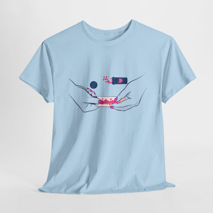 Love Addict II Unisex Heavy Cotton Tee