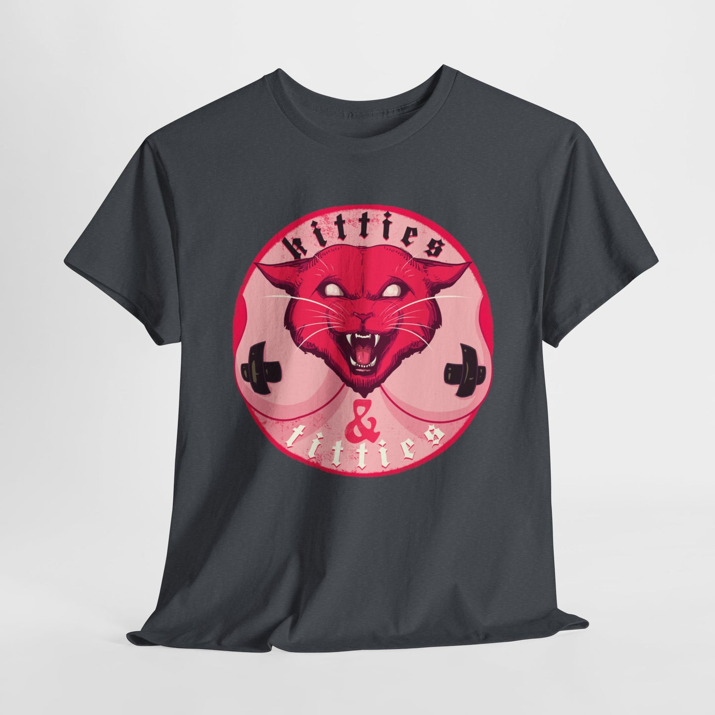 Kitties & Titties Unisex Heavy Cotton Tee