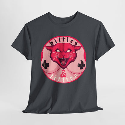 Kitties & Titties Unisex Heavy Cotton Tee