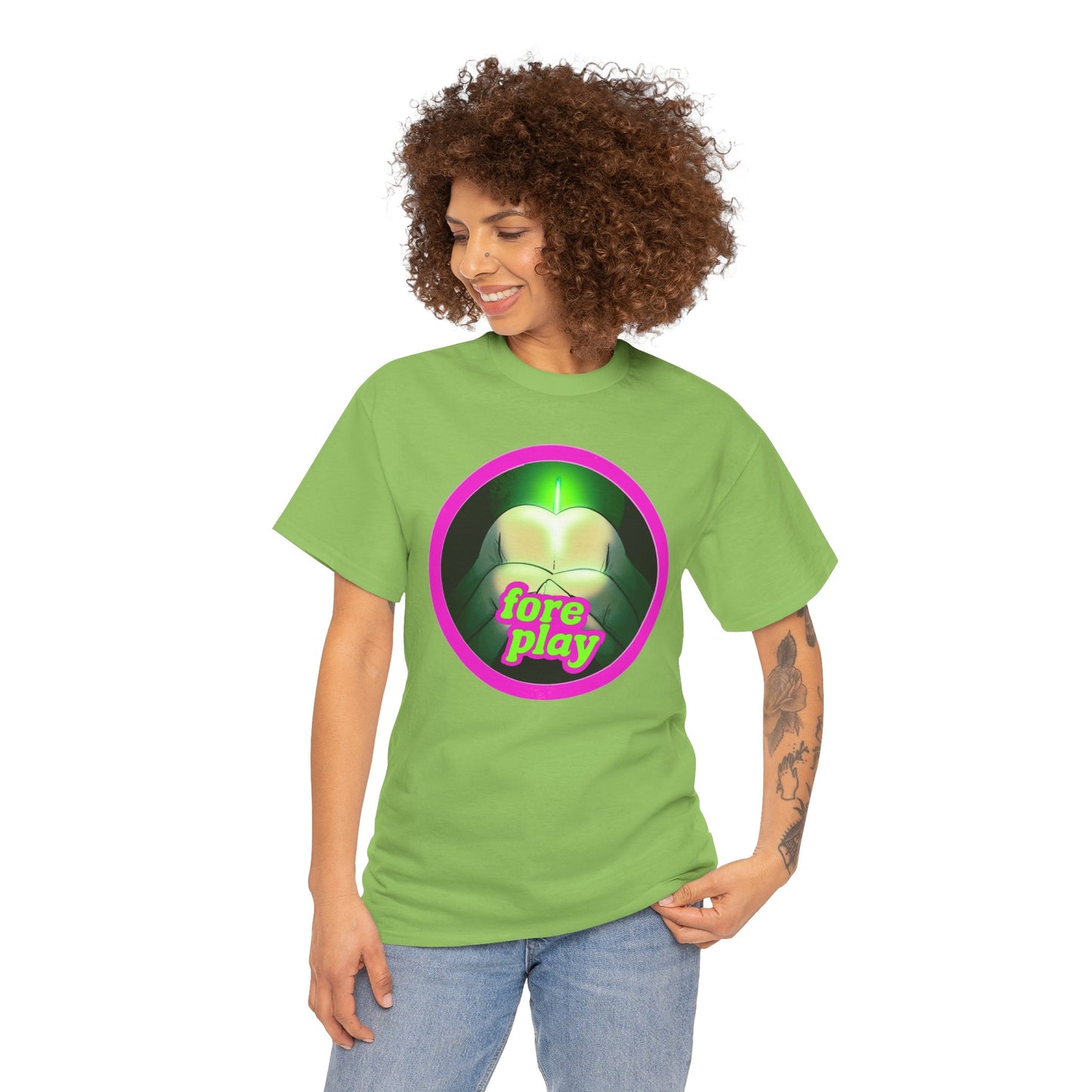 Foreplay 4 Unisex Heavy Cotton Tee