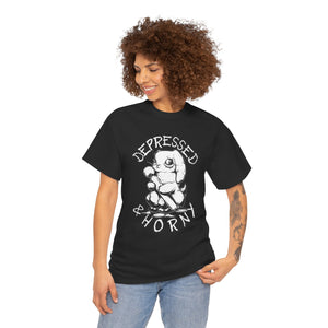 Depressed Bunny Unisex Heavy Cotton Tee