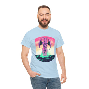 Lady Cthulhu Unisex Heavy Cotton Tee