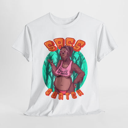 Sass Quatch Unisex Heavy Cotton Tee