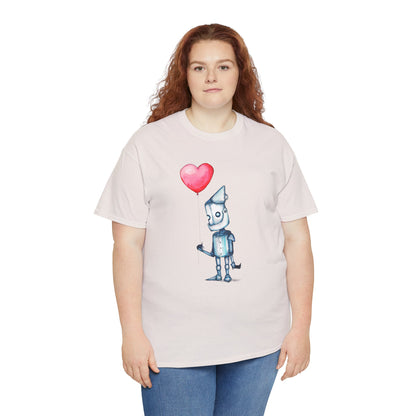 Tinman Gets A Heart Unisex Heavy Cotton Tee