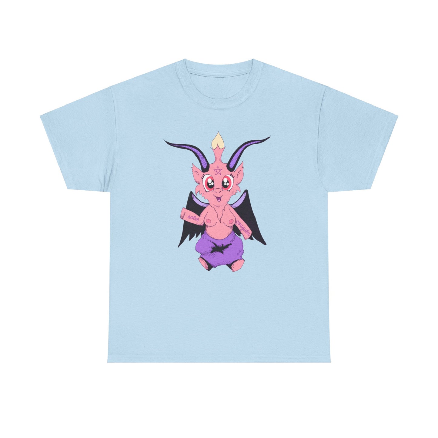 Little Baphomet Unisex Heavy Cotton Tee