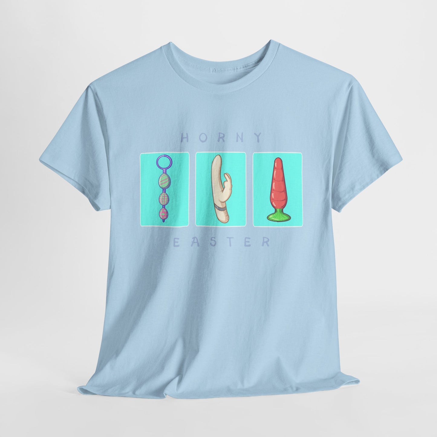 Horny Easter Unisex Heavy Cotton Tee