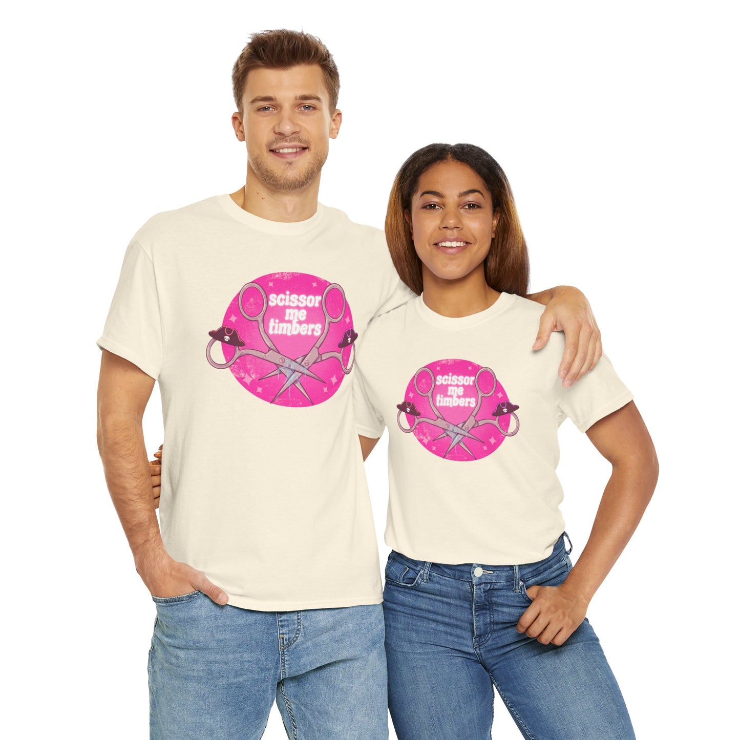 Scissor Me Timbers Unisex Heavy Cotton Tee