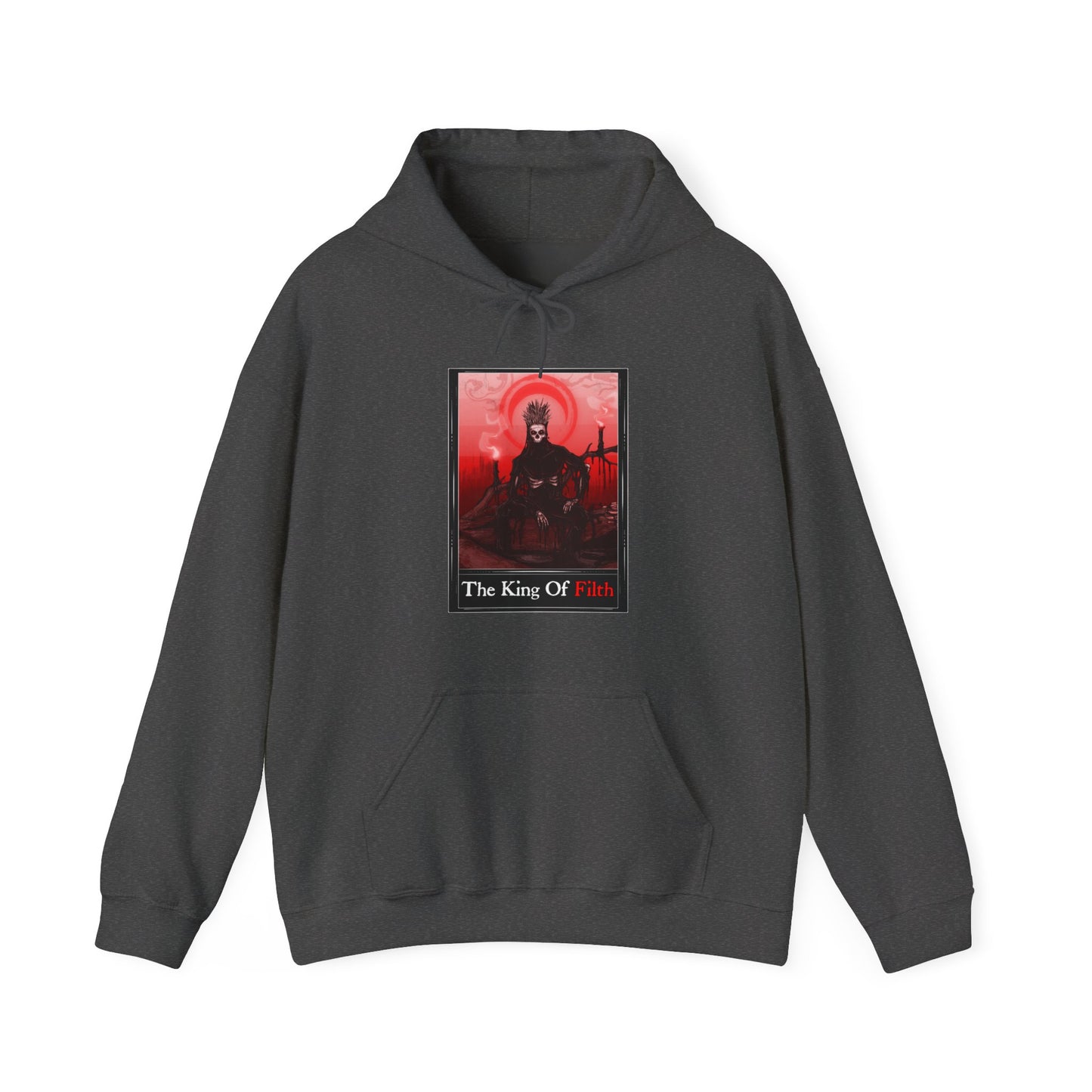 The King Of Filth Tarot Unisex Heavy Blend Hooded Sweatshirt