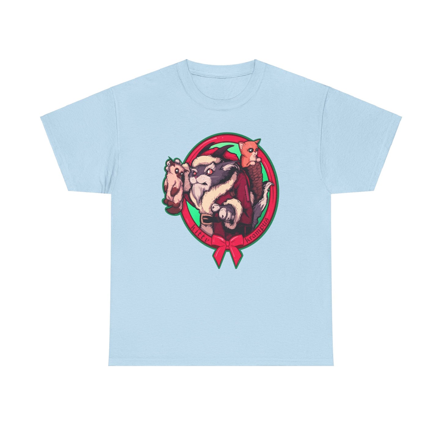 Kitty Krampus Unisex Heavy Cotton Tee