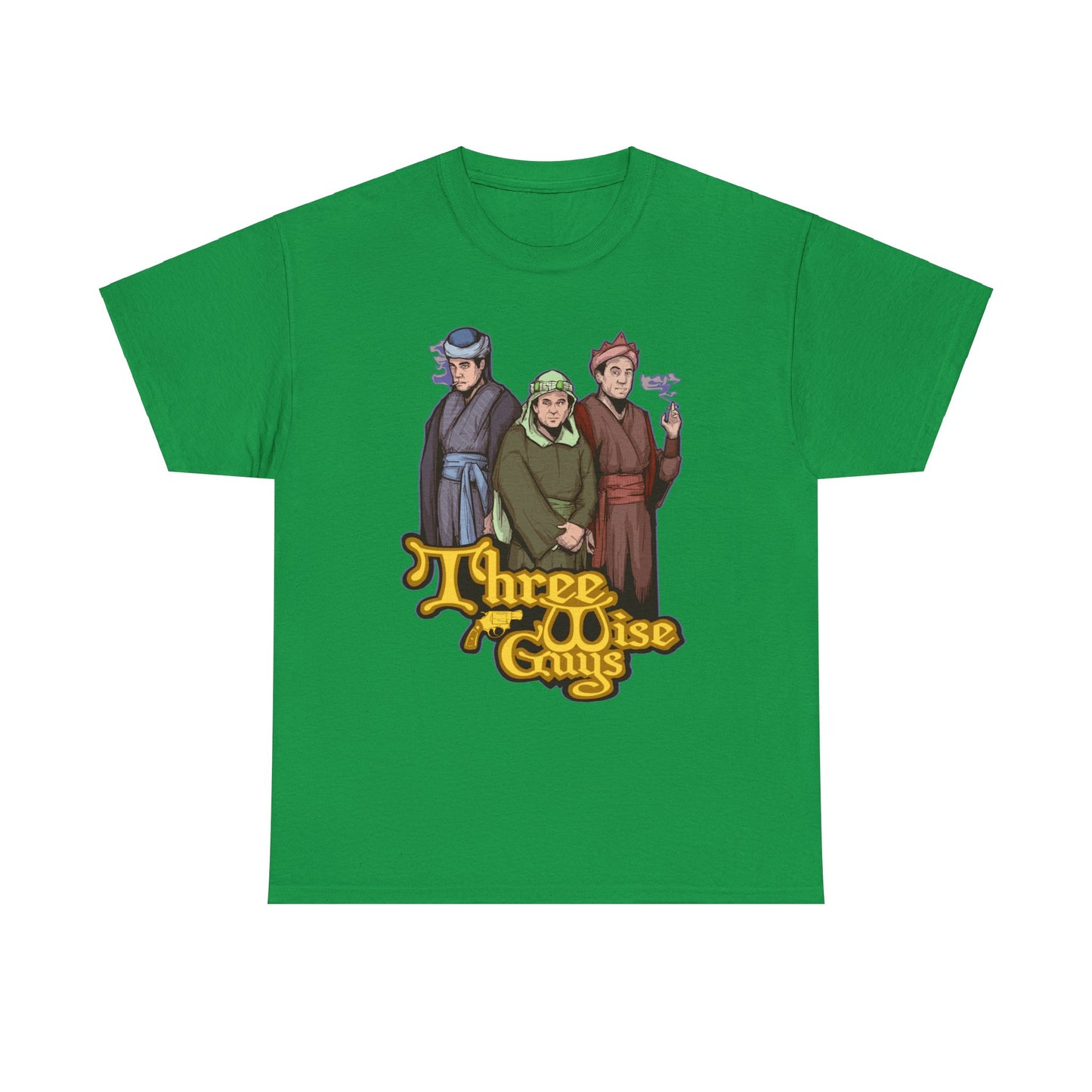 Three Wise Guys Unisex Heavy Cotton Tee