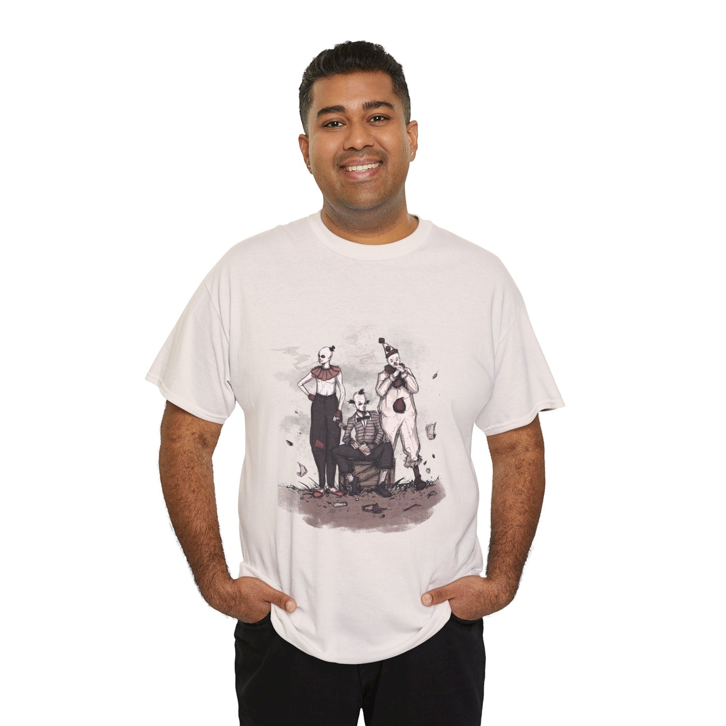 Retro Circus Unisex Heavy Cotton Tee