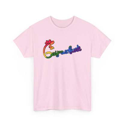 Gay Chicken Unisex Heavy Cotton Patreon Tee