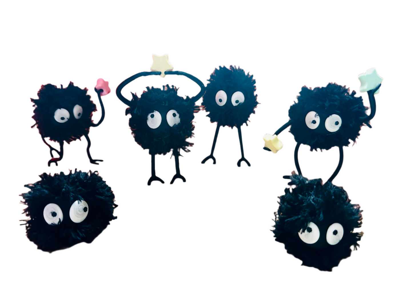 Soots 6 Pack 3D Print Figures