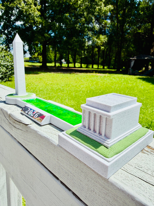2026 Commemorative Reflecting Pool Statue 3D Print