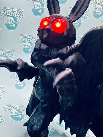 Terrifying Mothman 3D Print Statue