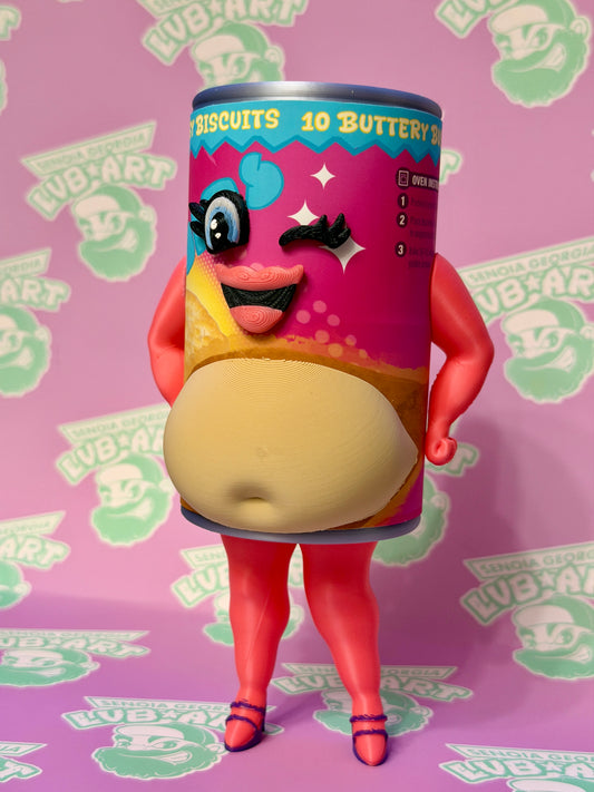 Busted Biscuit Betty 3D Print