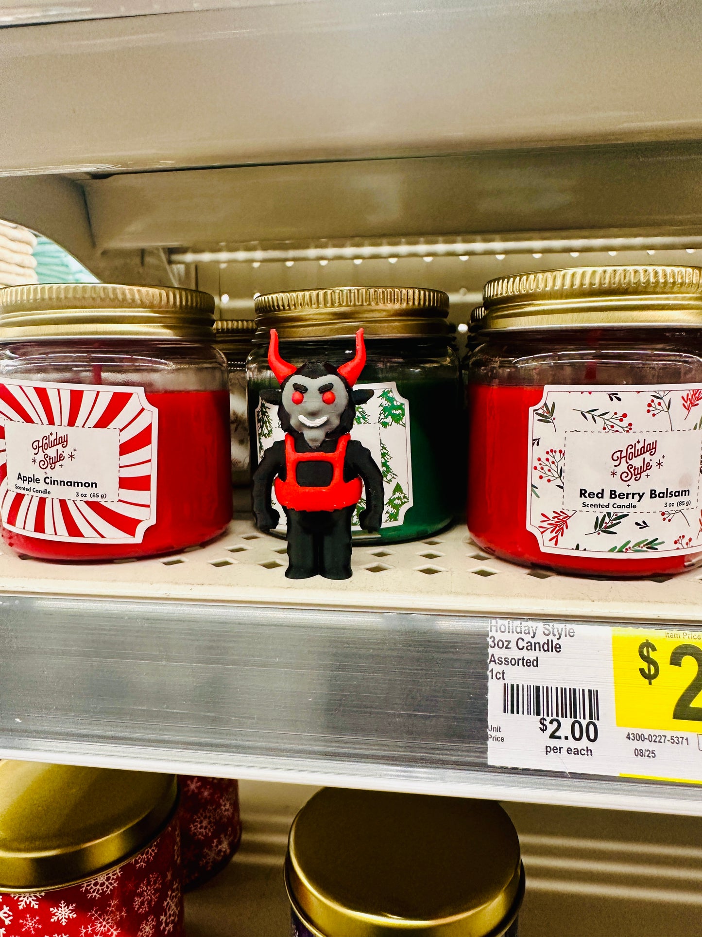 Tiny Krampus (5 Pack) 3D Print Small Figure