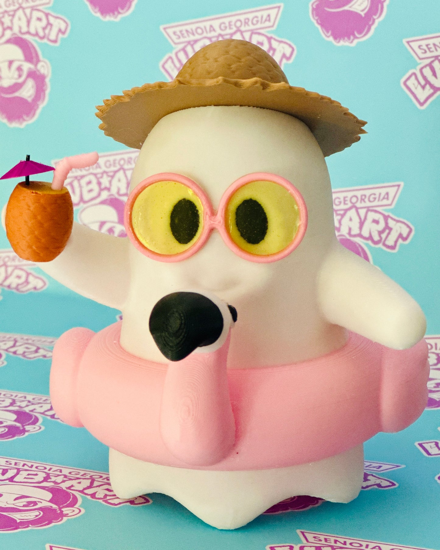 Summerween Ghost 3D Printed Figure