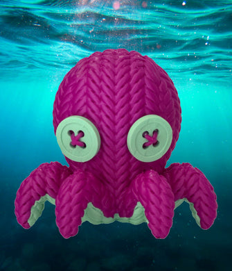 Knit Octopus 3D Printed Figure