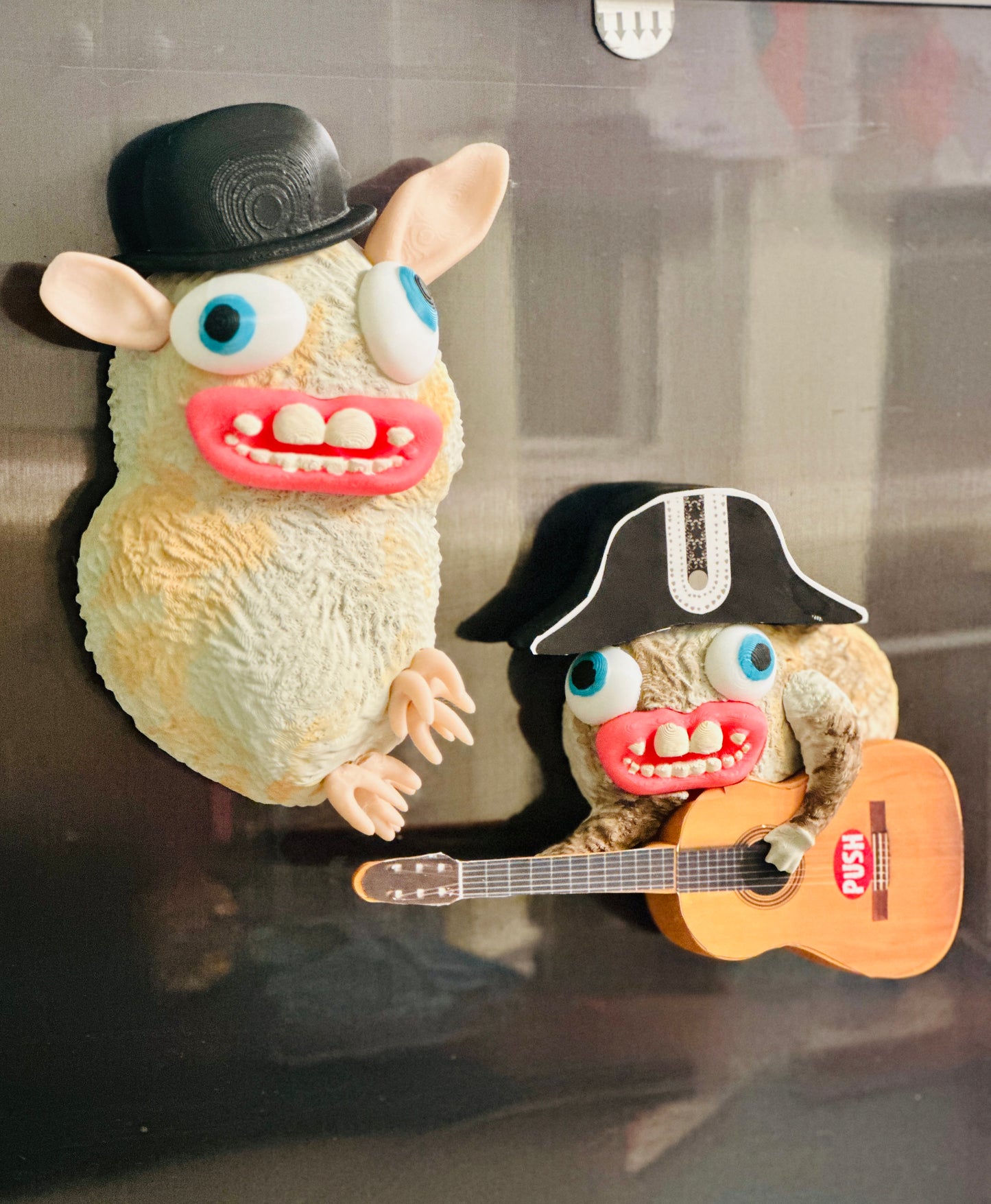 Cursed Sub Rodents with Sound 3D Print Figures