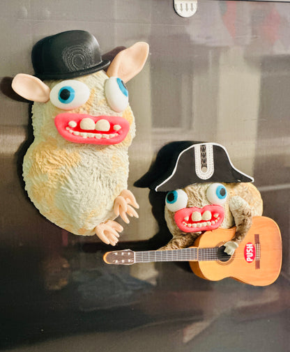 Cursed Sub Rodents with Sound 3D Print Figures