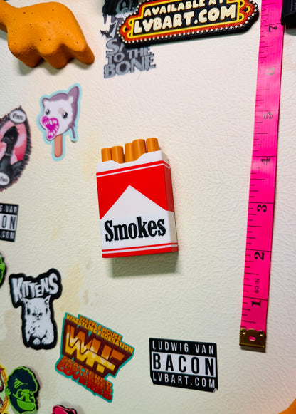 Smokes Cigarette Fridge Magnet 3D Print