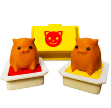 Kitty Nuggets With Container & Sauce 3D Printed Figures