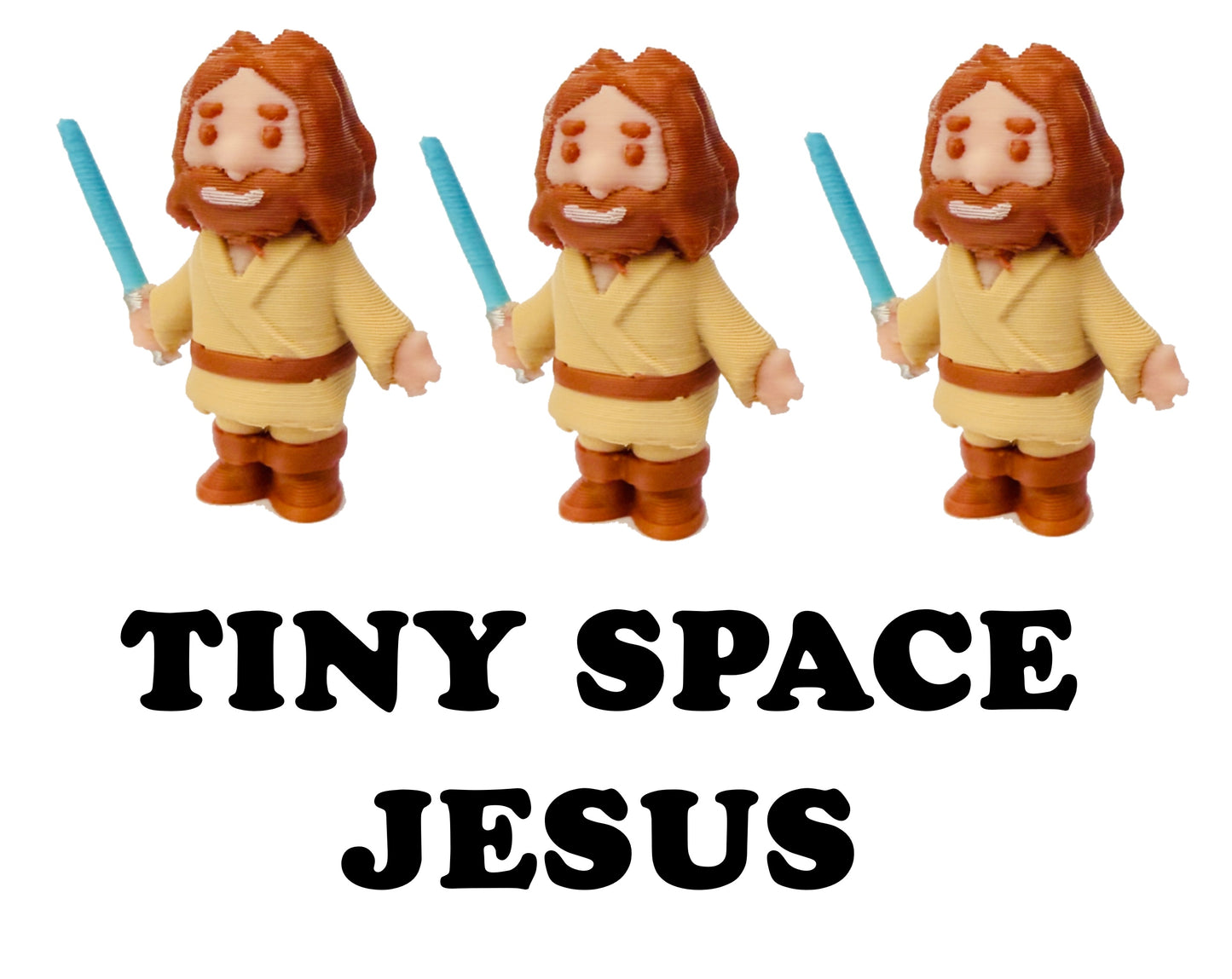 Mix & Match Tiny Figures (5 Pack) 3D Print Small Figure