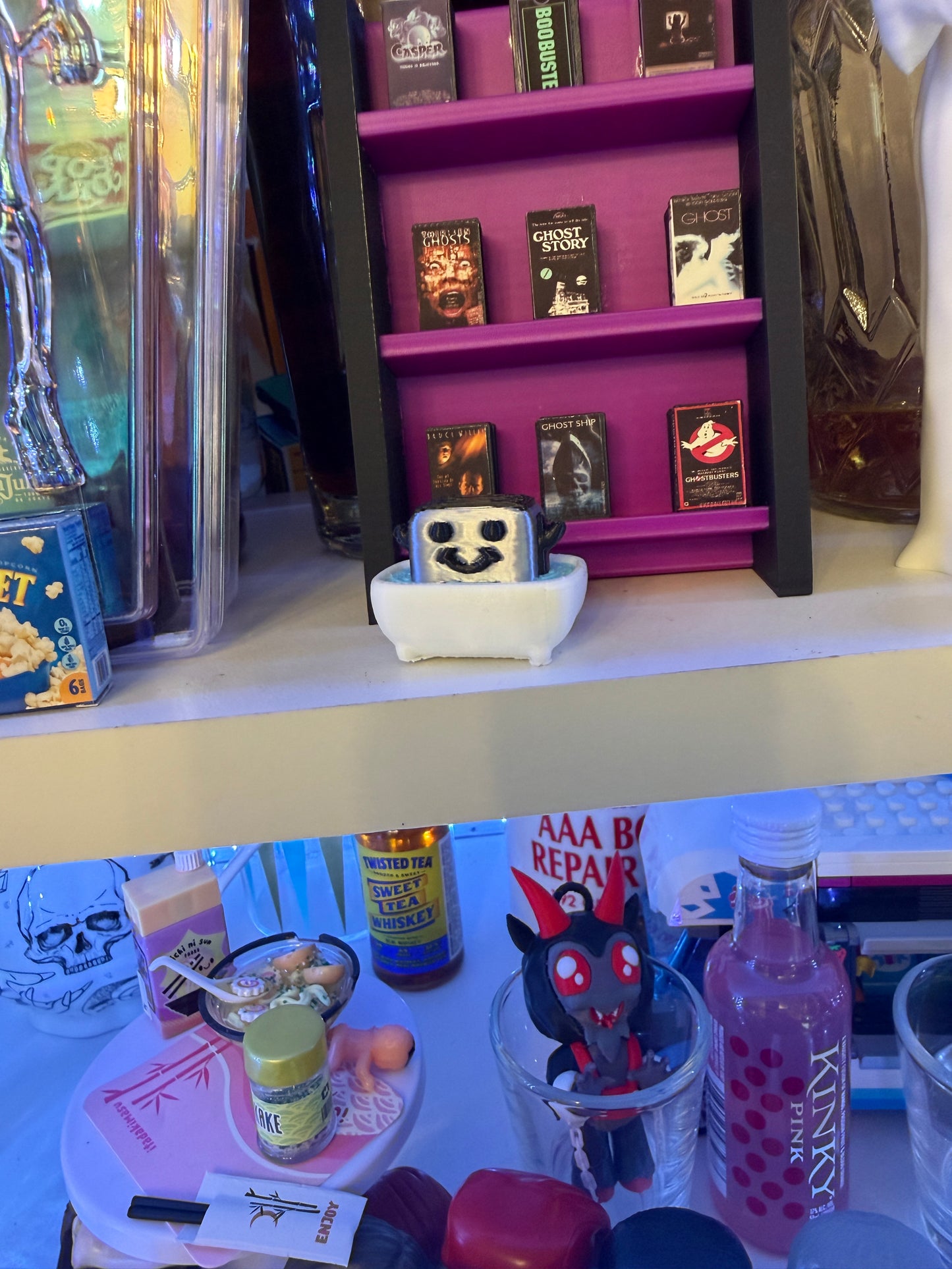 Tiny Toaster Bath (5 Pack) 3D Print Small Figure