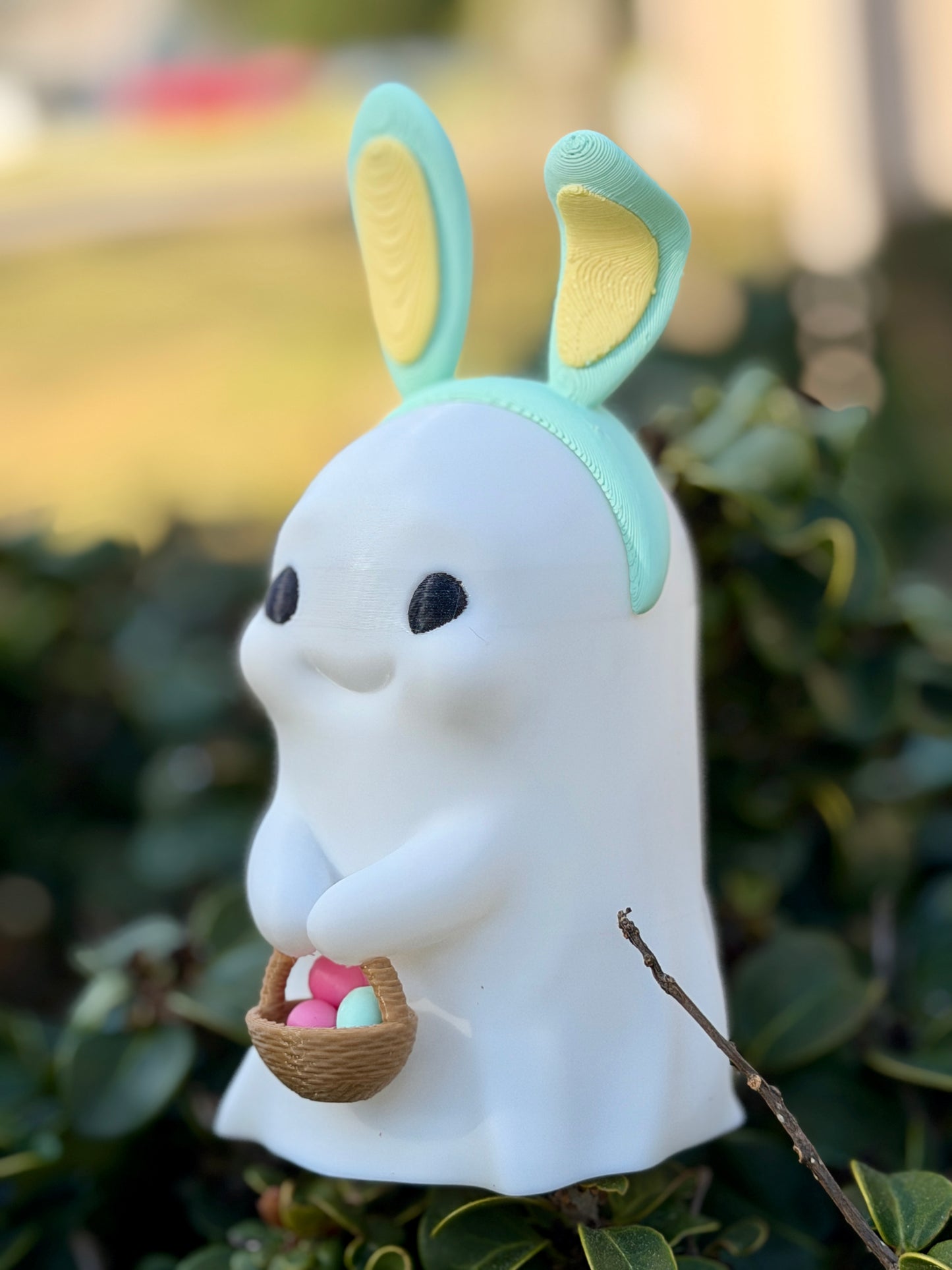 Easter Ghost 3D Printed Figure
