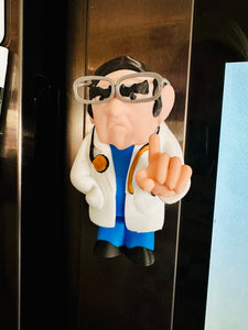 Doctor Now Fridge Shamer Magnet 3D Print Statue