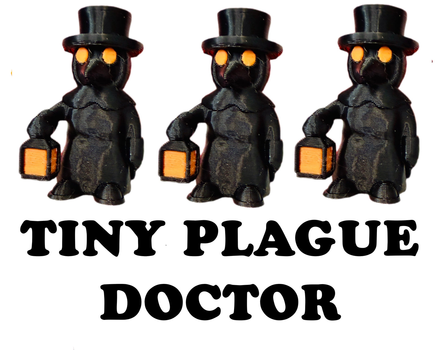 Mix & Match Tiny Figures (5 Pack) 3D Print Small Figure