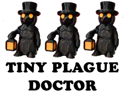 Mix & Match Tiny Figures (5 Pack) 3D Print Small Figure