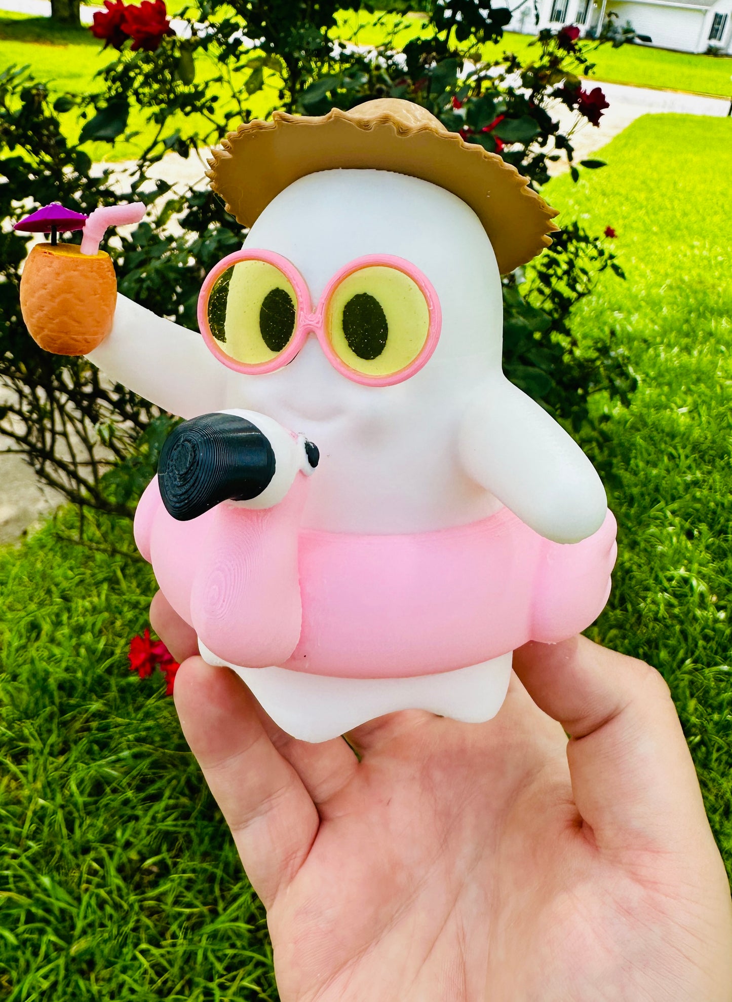 Summerween Ghost 3D Printed Figure