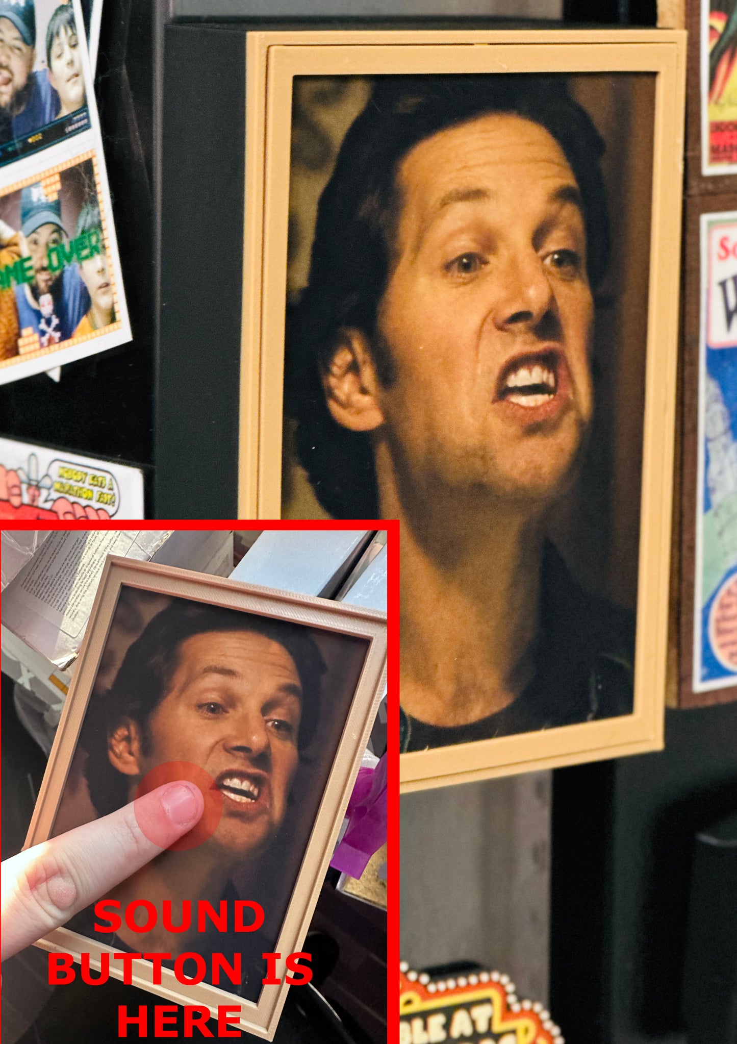 Erection Selection Talking 3D Print Fridge Magnet