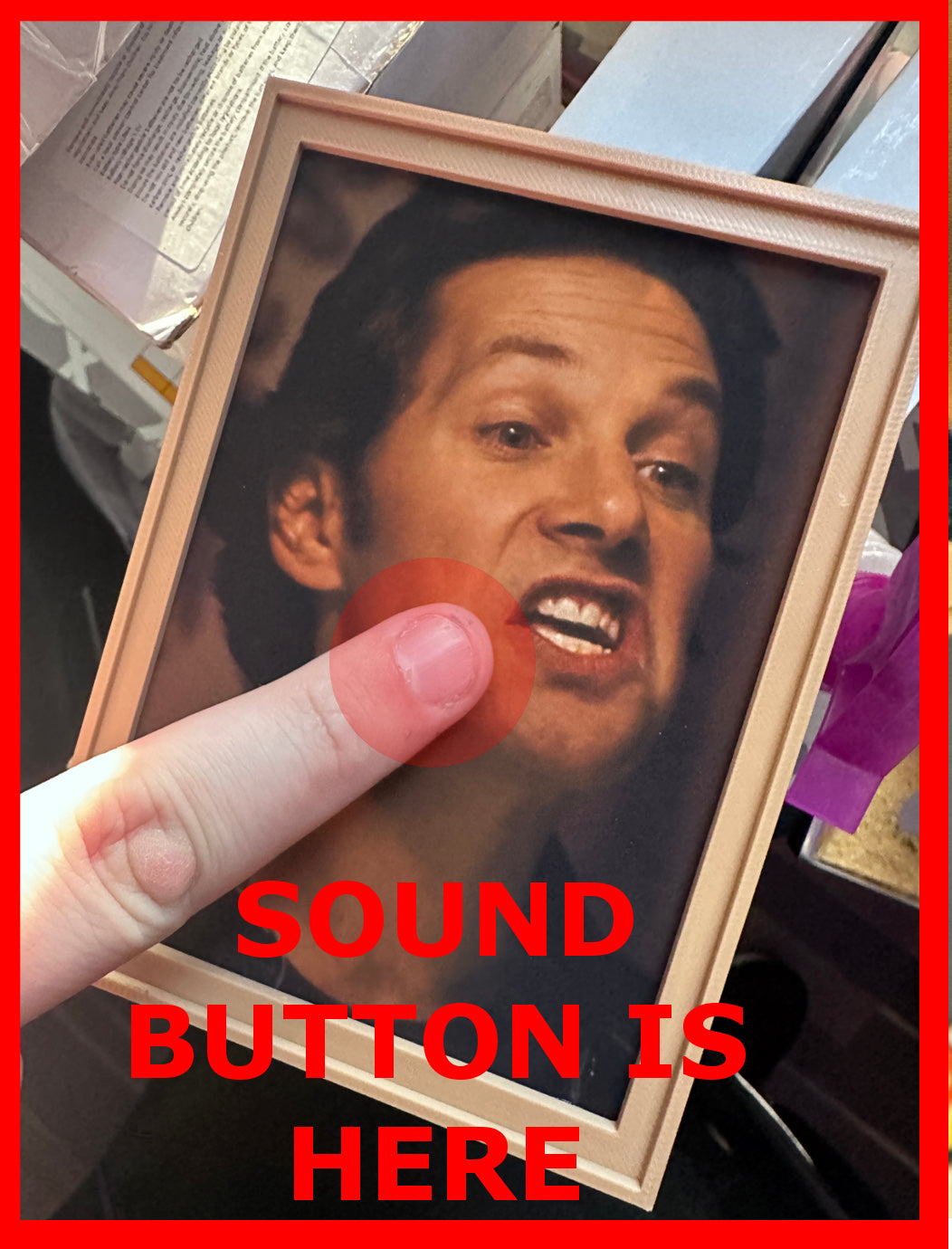 Erection Selection Talking 3D Print Fridge Magnet