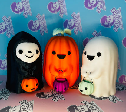 Lil Trick Or Treaters 3D Print Figures