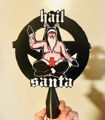 Hail Santa 3D Tree Topper