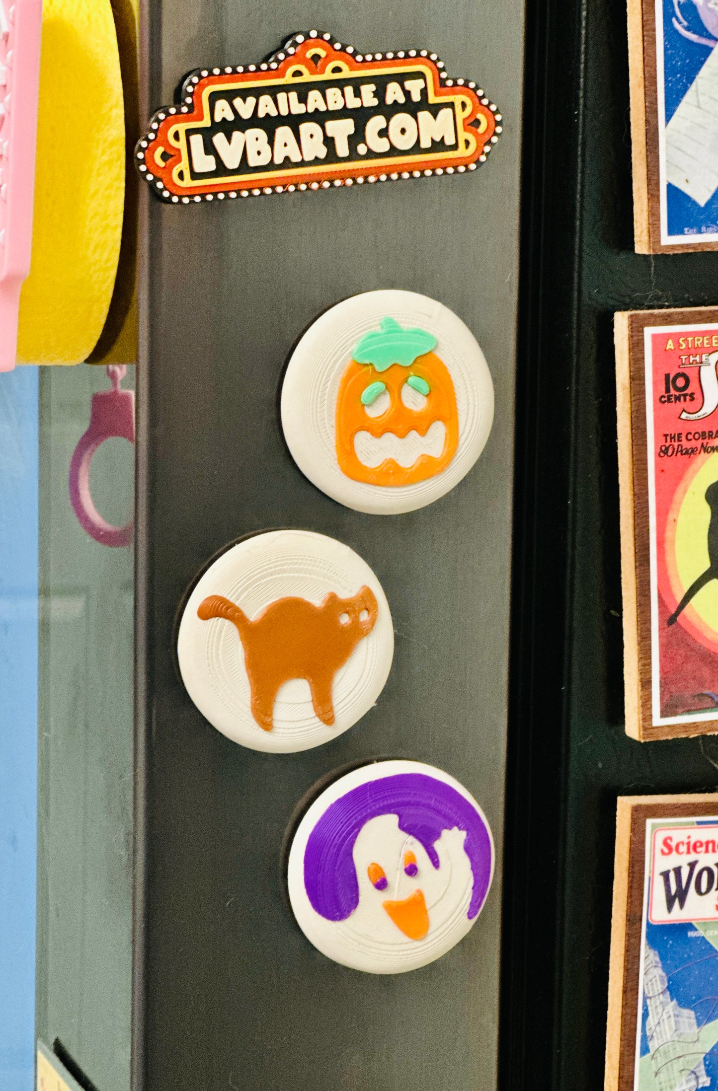 Spooky Cookies 3D Print Fridge Magnets