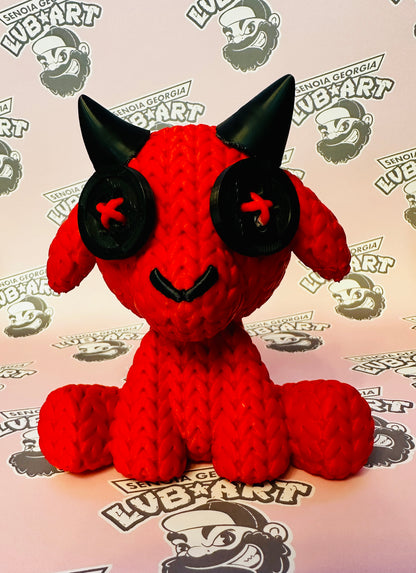 Knit Baby Goat 3D Printed Figure