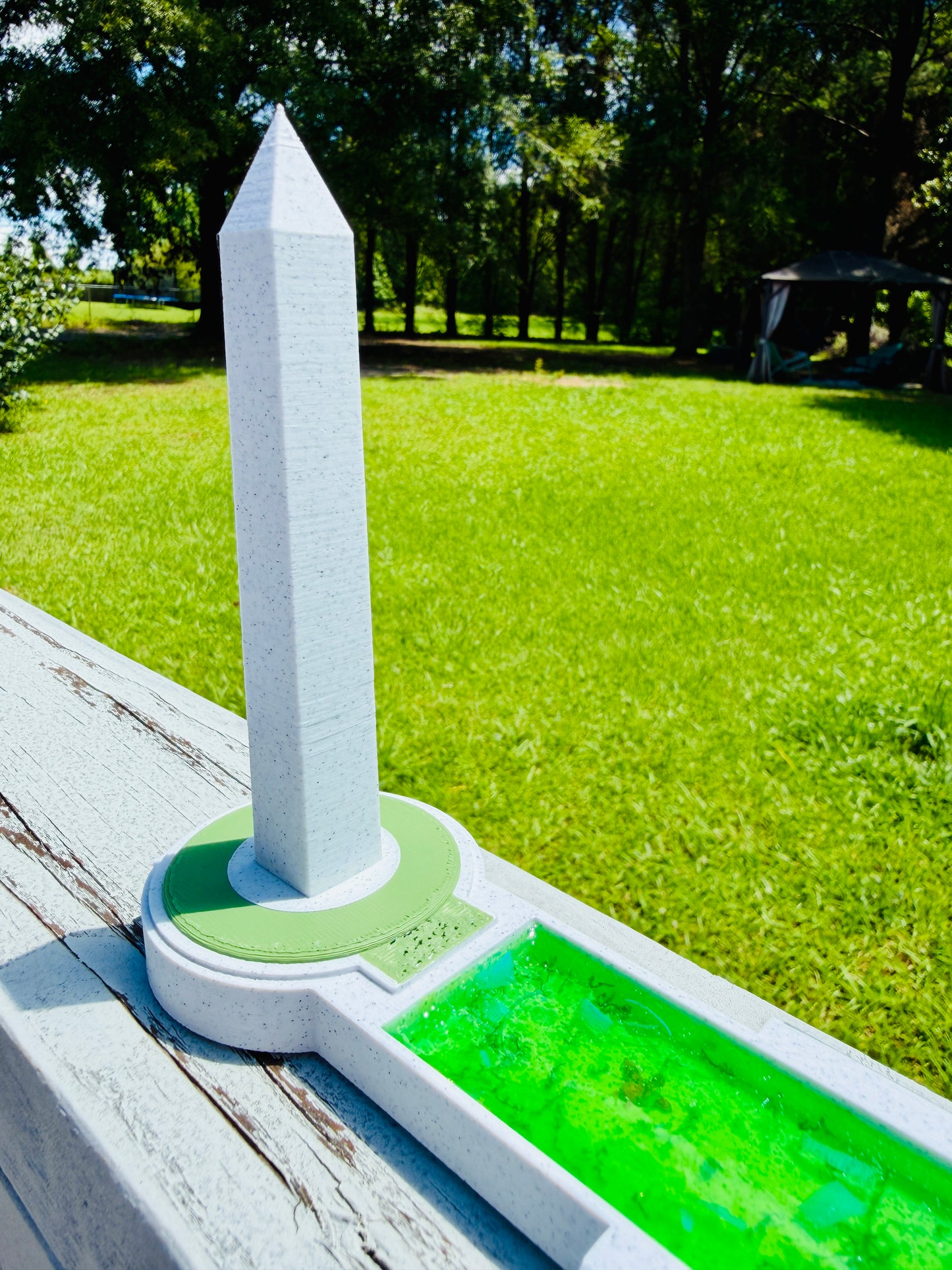 2026 Commemorative Reflecting Pool Statue 3D Print