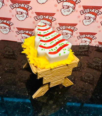 Tree Cake Manger 3D Print
