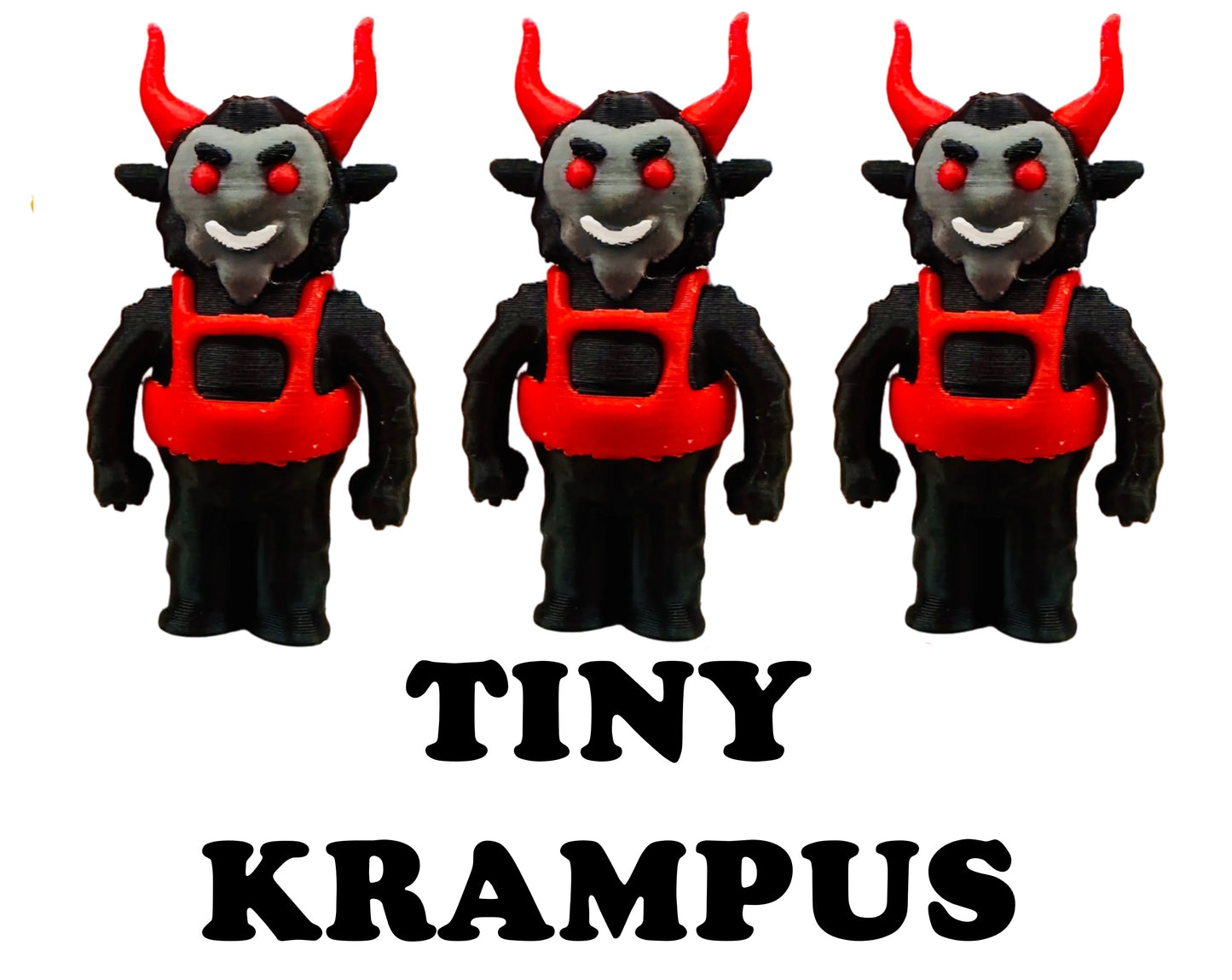 Mix & Match Tiny Figures (5 Pack) 3D Print Small Figure