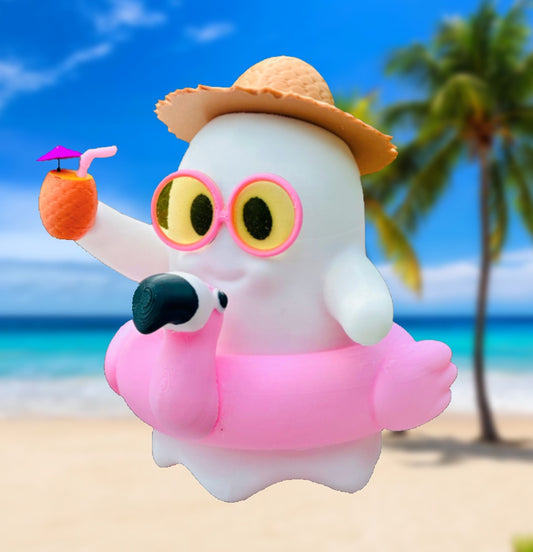Summerween Ghost 3D Printed Figure