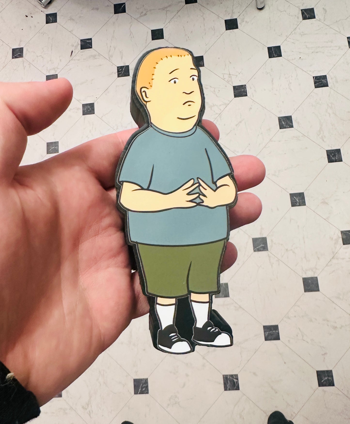 Bad Milk Bobby Talking 3D Print Fridge Magnet