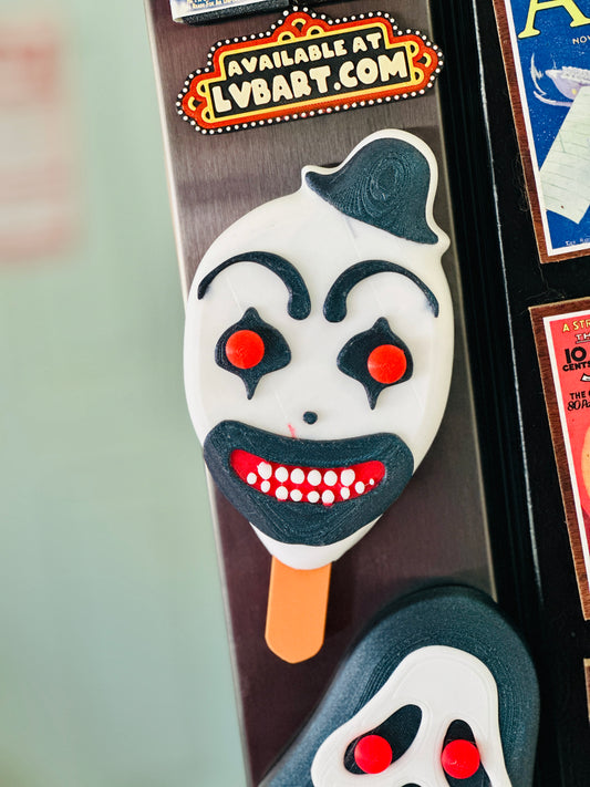 Horror Popsicles 3D Print Fridge Magnets