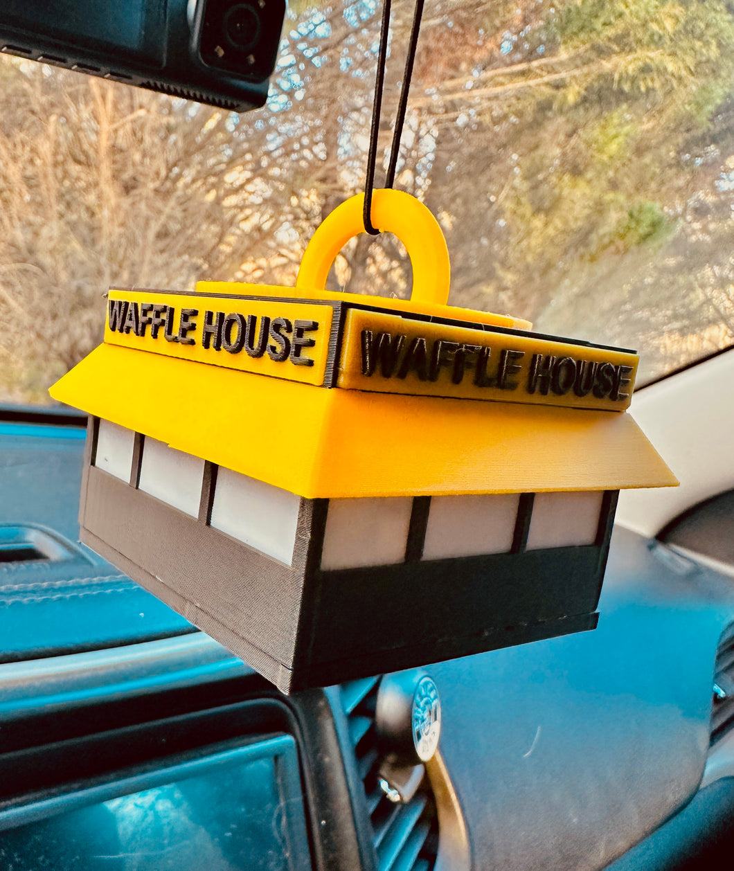 Waffle Restaurant 3D Printed Maple Bacon Air Freshener