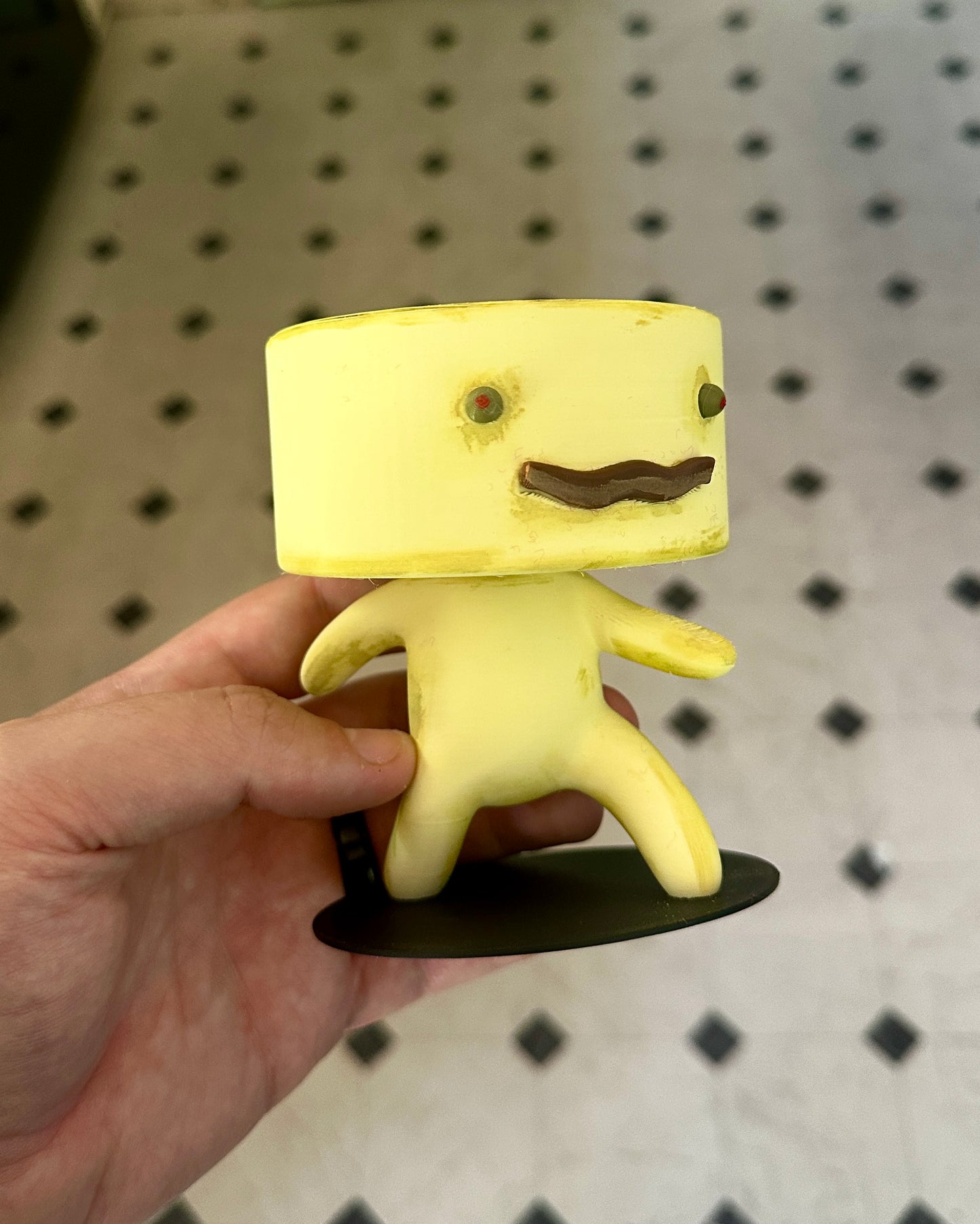 Stinky Cheese Guy 3D Print Figurine